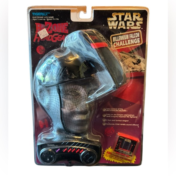 Star Wars Millennium Falcon Challenge Headgear Vintage Virtual Reality Game - Picture 2 of 8